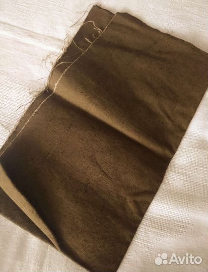 Брезент. Плашевка. Новая. Хаки. Ткань ссср.Винтаж