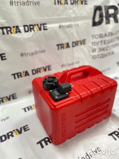 Топливный бак экстрим для лодки 12Л С коннектором