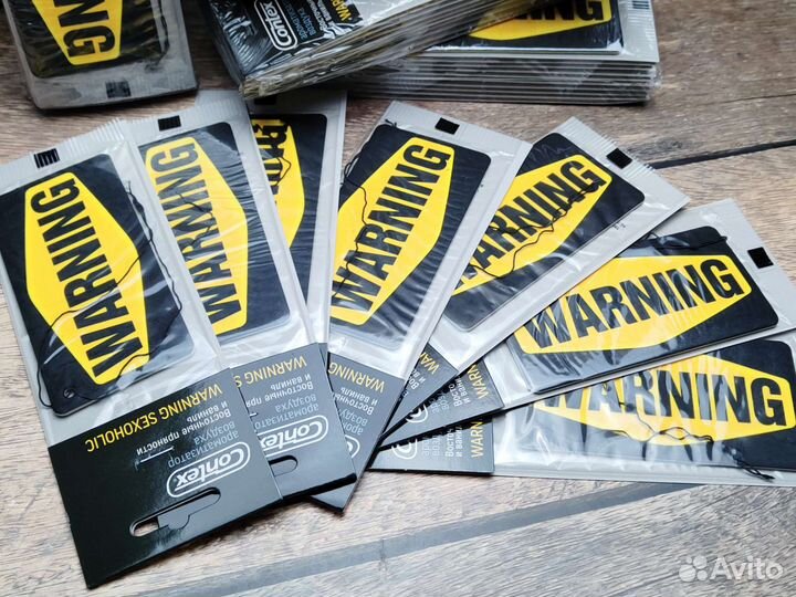 Ароматизатор warning картон