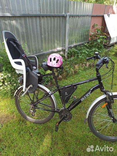 Детское кресло на велосипед hamax