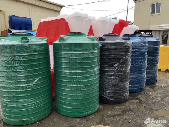 Пластиковые емкости бак 1500 литров для воды AQ150