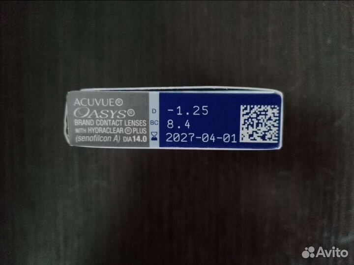 Линзы контактные acuvue oasys двухнедельные