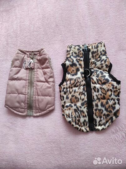 Жилетки для маленьких собак