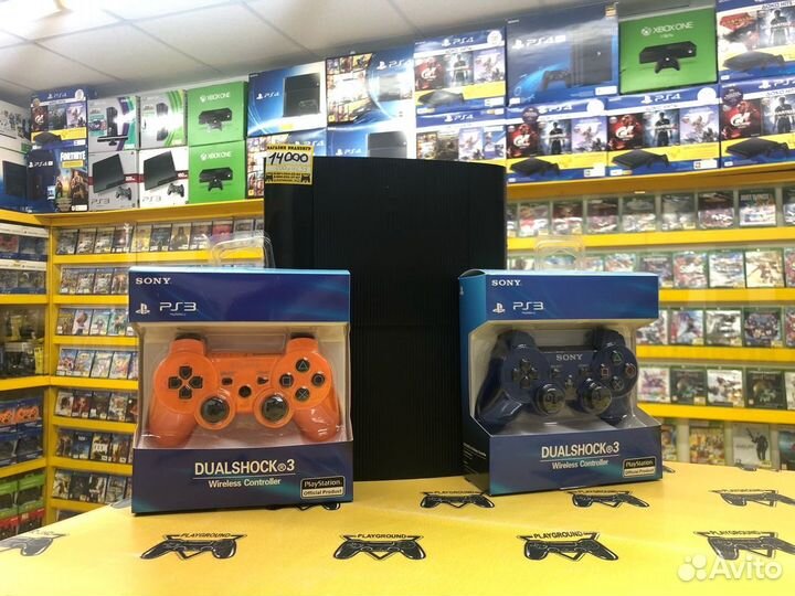 Модифицированная PS3 SS 500GB+2 Контроллера