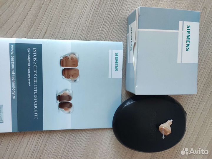 Слуховой аппарат siemens (невидимка)