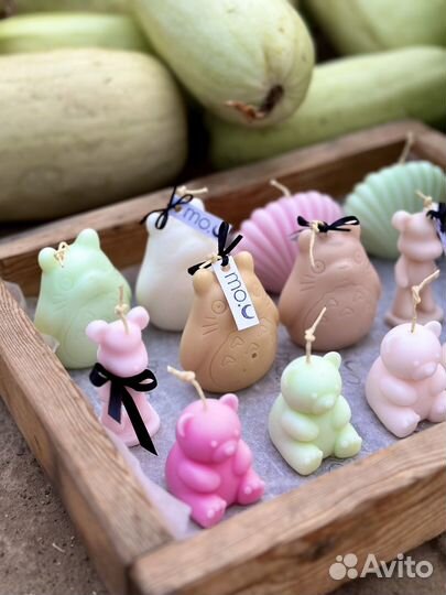 Свечи восковые bearbrick