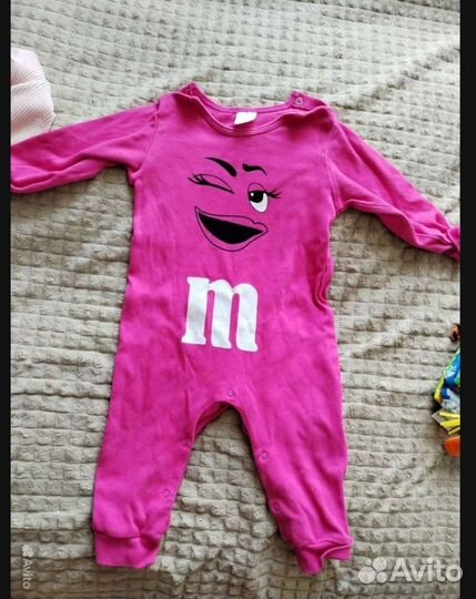 Вещи пакетом на девочку 74-80