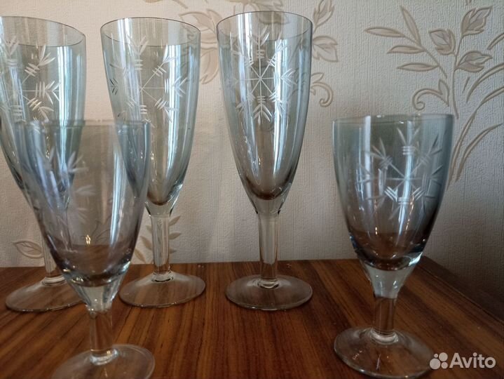 Фужеры и рюмки СССР