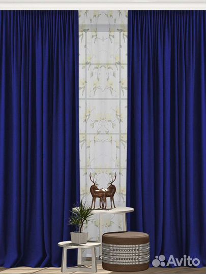 Шторы блэкаут готовый комплект