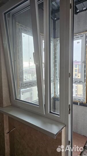 Балконная дверь с окном бу