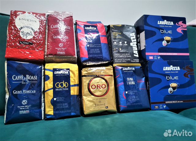 Кофе Lavazza. Оригинал. Ассортимент