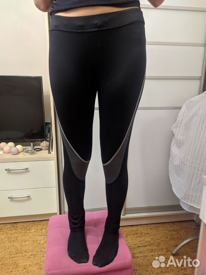 Спортивные лосины длинные