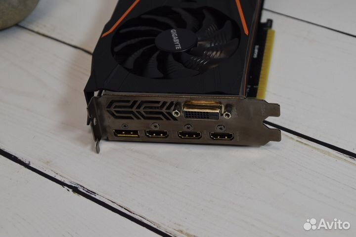 Видеокарта GTX 1050 Ti 4gb Gigabyte G1 Gaming