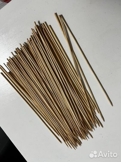 Палочки для съедобных букетов б/у