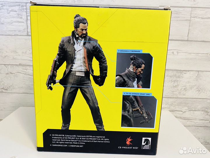 Фигурка Cyberpunk 2077 Takemura новая