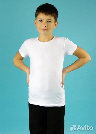 Ф 2.03 Футболка детск.белый (92-52-50 / 3 года)