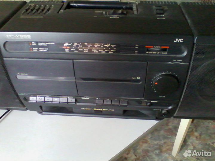 2-х кассетная магнитола JVC PC-Y 555