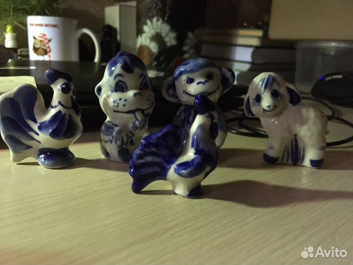 Фигурки гжель