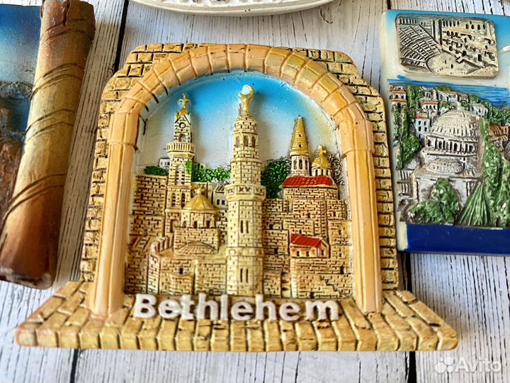 Магниты сувенирные керамические