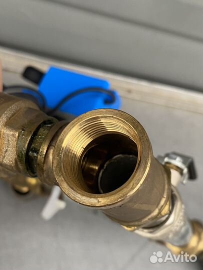 Узел обвязки для водяных теплообменников вдл