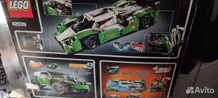 Lego technic гоночный автомобиль