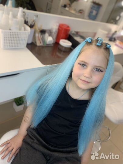 Косы с канекалоном, афропричёски