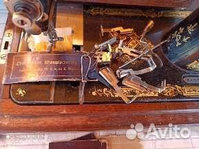 Швейная машинка зингер антикварная