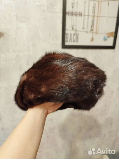 Берет норковый