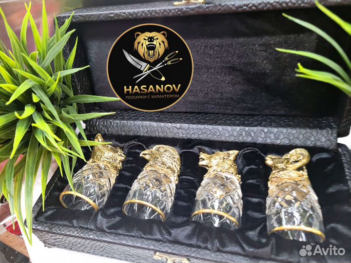 Подарочные стопки-перевертыши «Звери