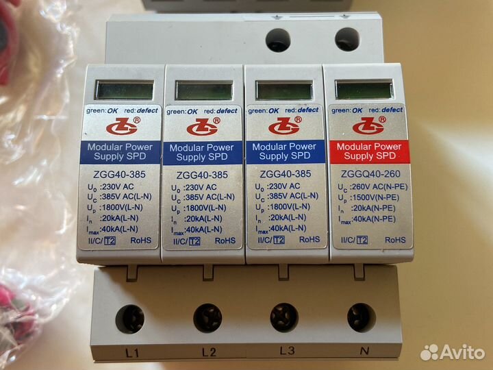 SPD Power supply ZGG40-385(3+1) защита (узип)