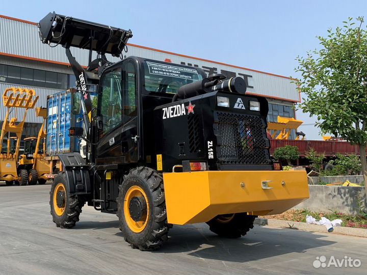 Фронтальный погрузчик ZVEZDA ZL15E, 2023