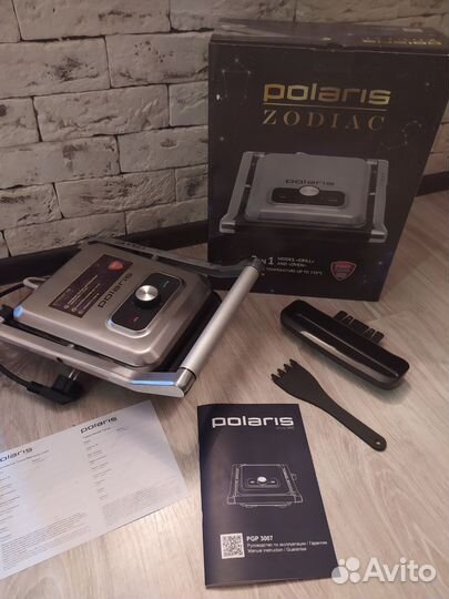 Пресс гриль Polaris новый