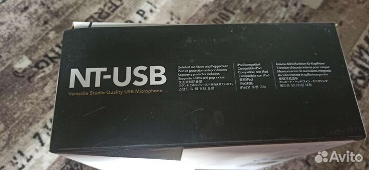 Универсальный студийный USB микрофон rode