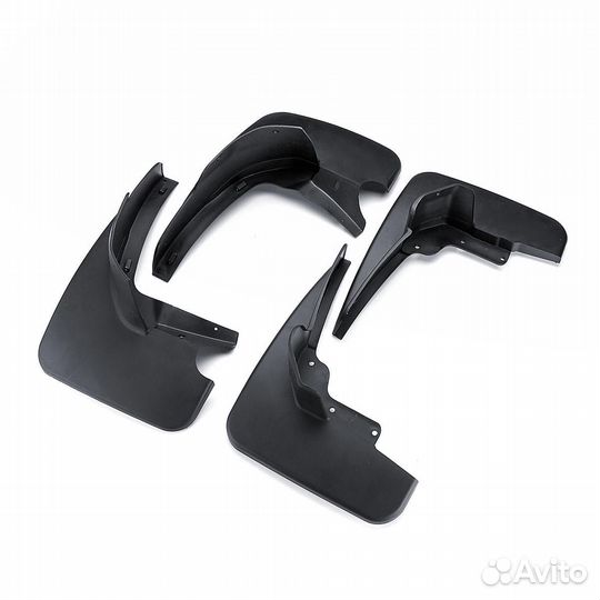 Брызговики Mercedes ML-class 2005-2011 без порогов