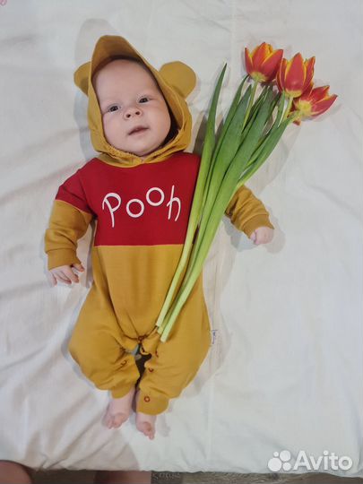 Детский слип винни пух