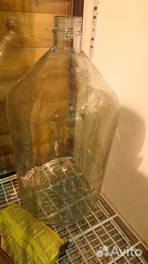 Бутыль стеклянная 20 литров