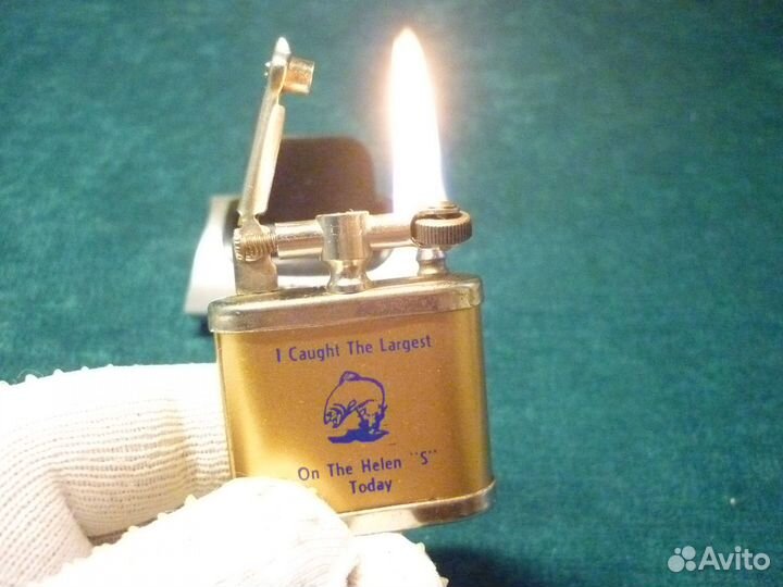 Зажигалка golden glow 50е годы