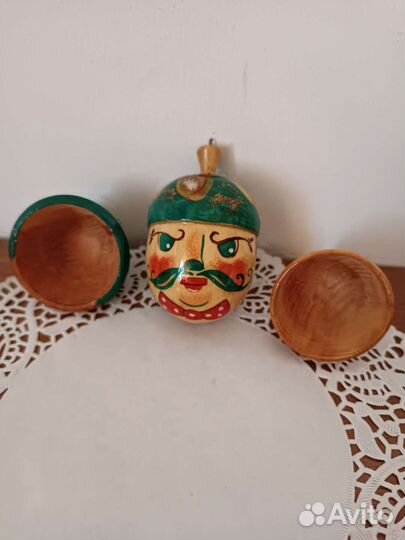 Колокольчики деревянные расписные.Сувениры