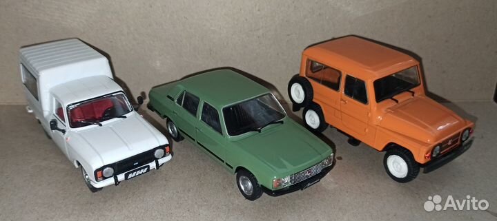 Москвичи 1:43