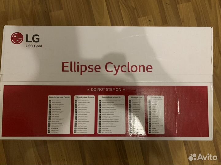 Пылесос LG Ellipse Cyclone