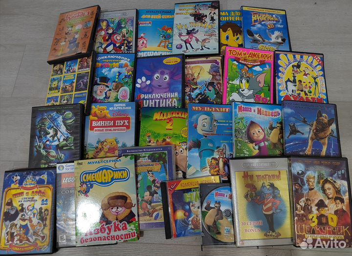 Диски с мультиками