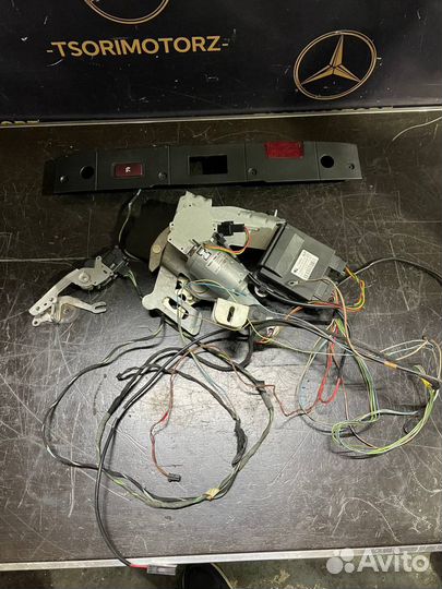 Система закрывания багажника w219