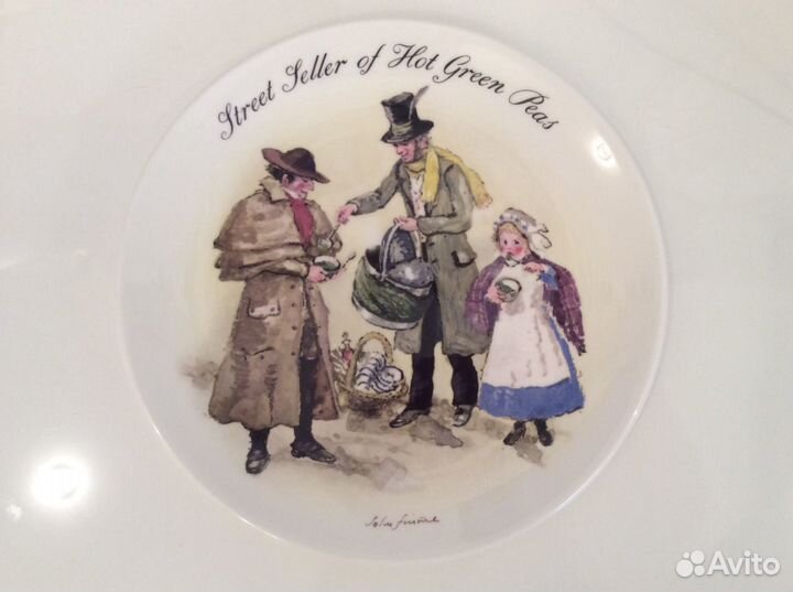 Настенная тарелка John Finnie в отличном состоянии