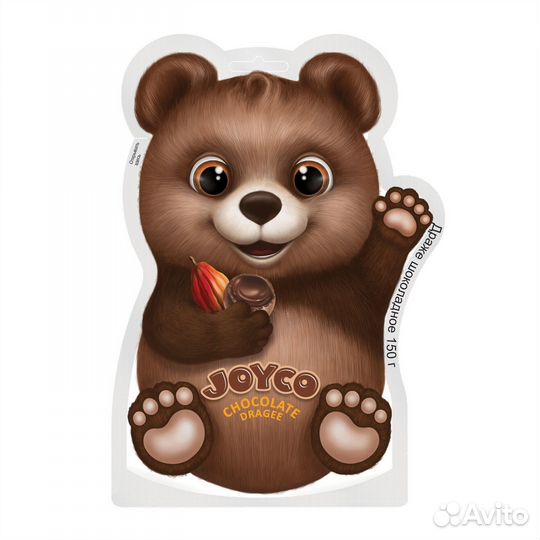 Драже Joyco Мишутка Шоколадное 150г Grand Candy