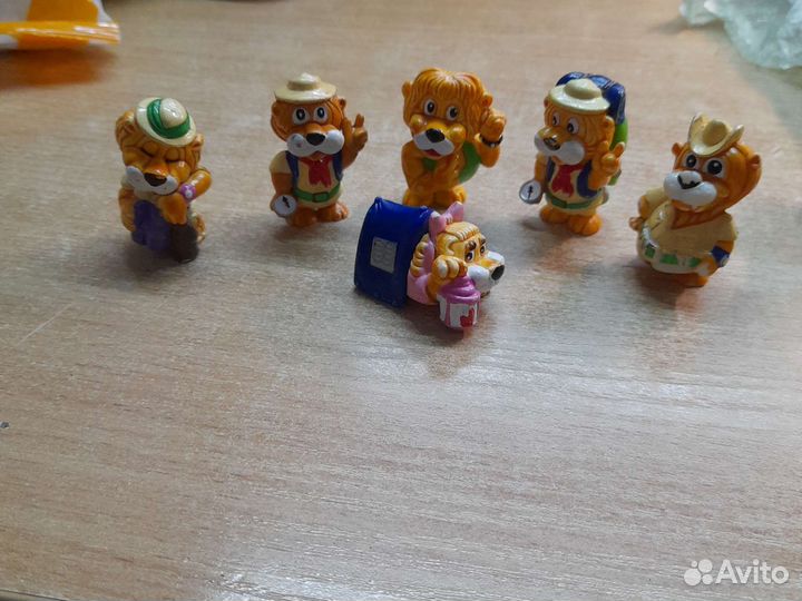 Игрушки из киндера 90х