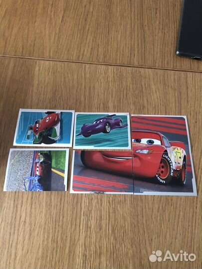 Наклейки тачки 6 штук, номера: 2;3;4;60;85;100;