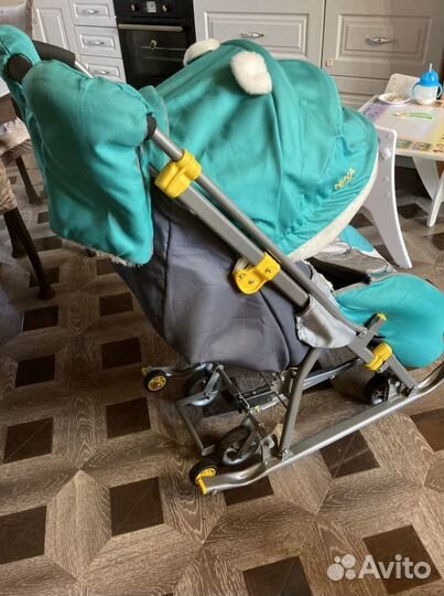 Коляска санки