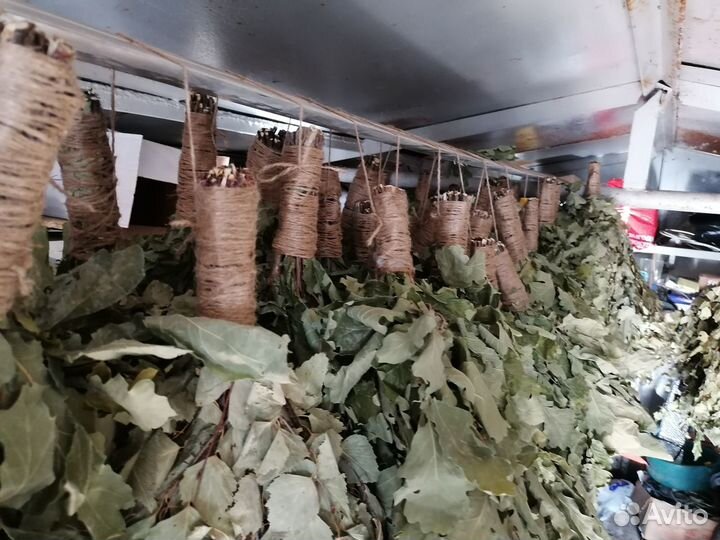 Веники для бани премиум дуб и береза микс наборы