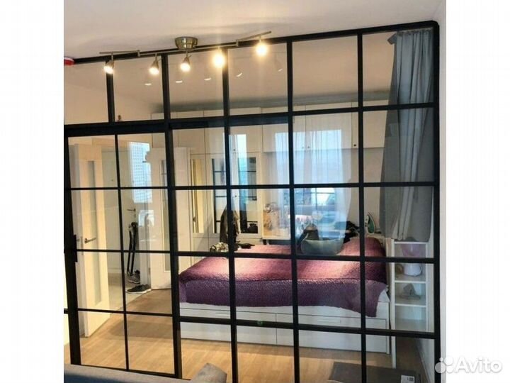 Межкомнатные перегородки из стекла пг2644