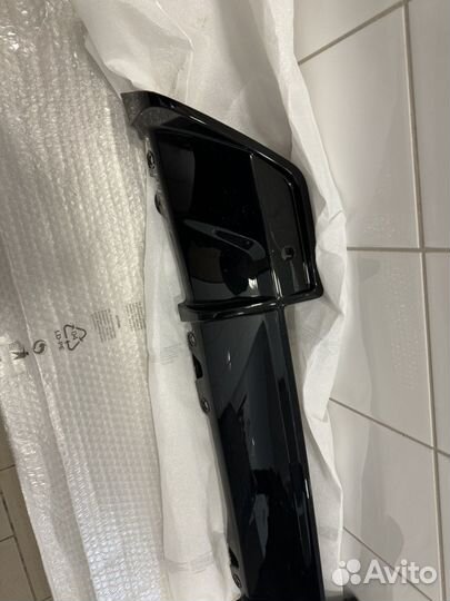 Диффузор на задний бампер BMW X5M F95 X6M F96